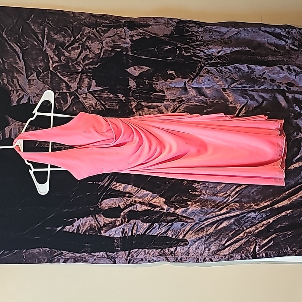 Womens Pink Sequin Dillard's Dress Size 9-10 Brand B Darlin